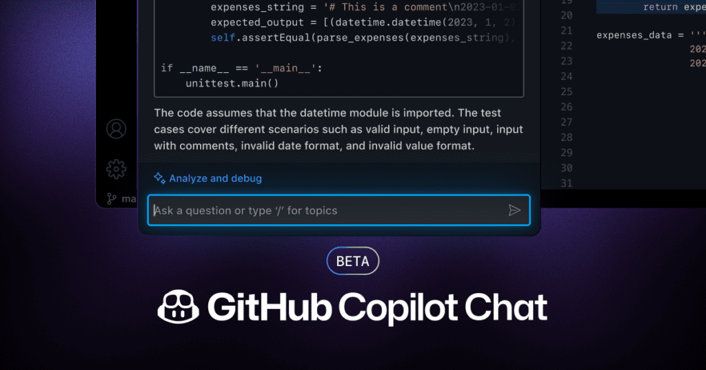 GitHub Copilot Chat beta now available for every organization – The GitHub Blog