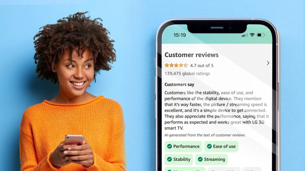 Amazon taps generative AI to enhance product reviews